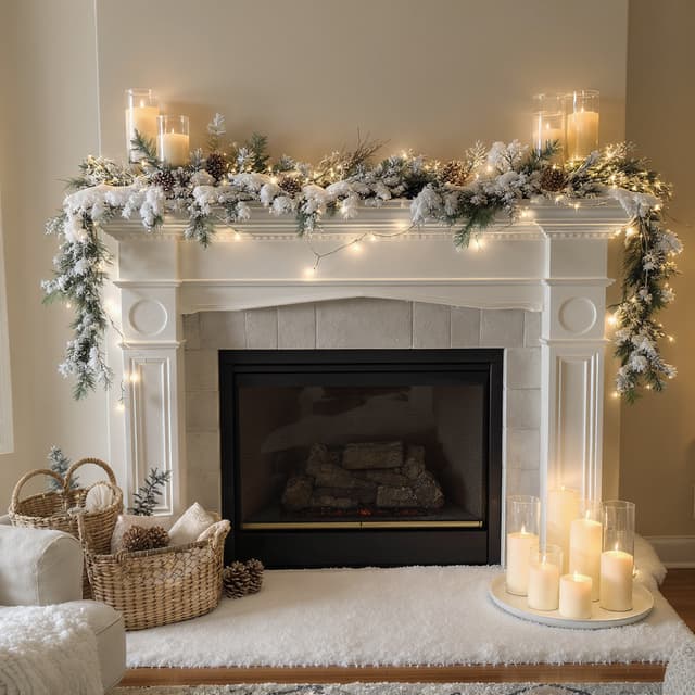 Indoor Mantle + Tabletop